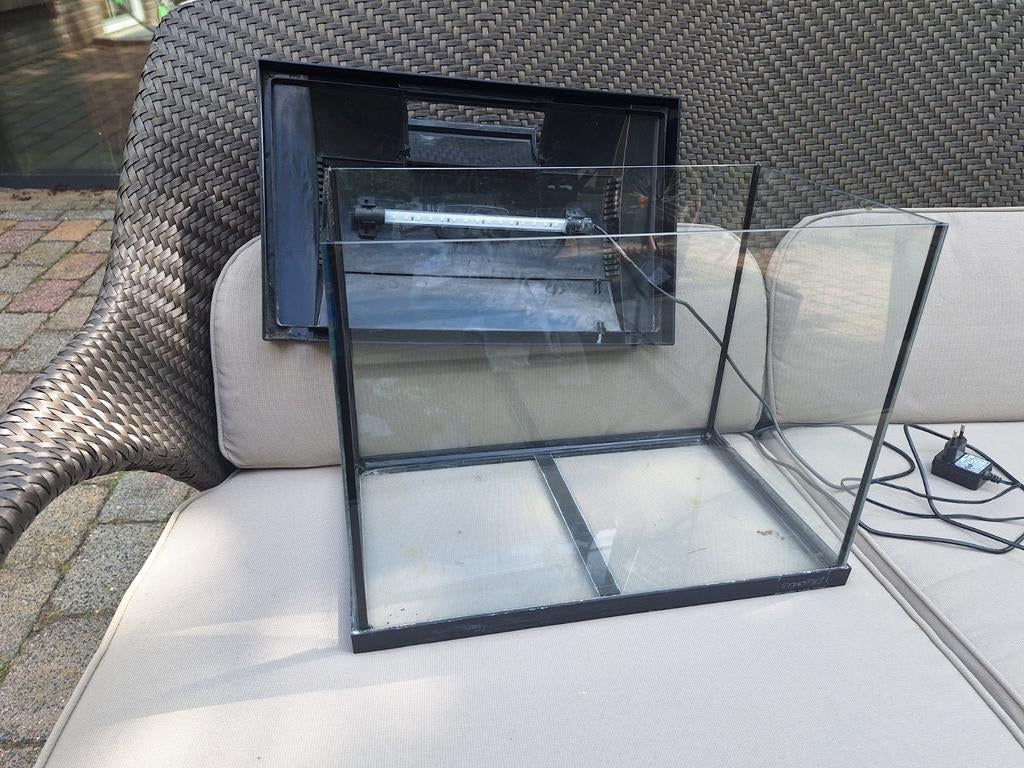 Aquarium / terrarium, Dieren en Toebehoren, Vissen | Aquaria en Toebehoren, Ophalen, Zo goed als nieuw, Leeg aquarium