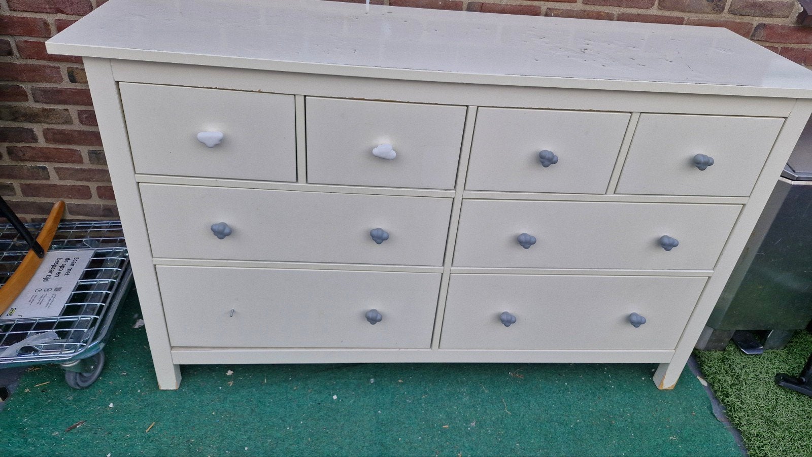Opknapper hemnes commode, Ophalen, Gebruikt, 50 tot 70 cm, 100 cm of meer