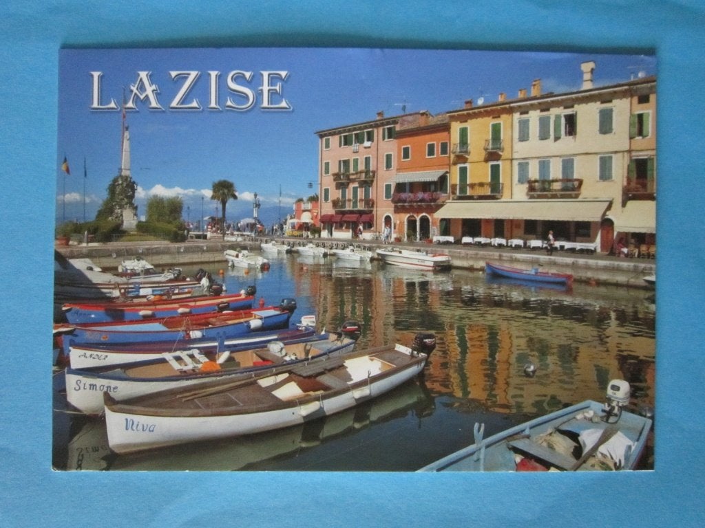 Ansichtkaart: Italië, Lazise, Lago di Garda., Ophalen of Verzenden, 1980 tot heden, Gelopen, Italië