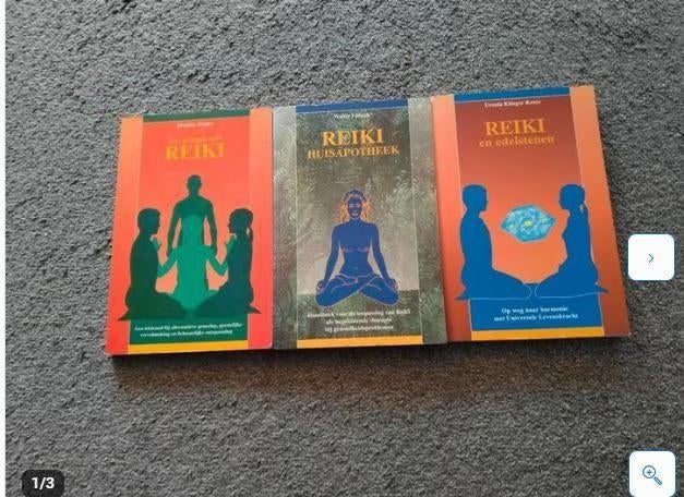 3 Boeken over Reiki, Ophalen of Verzenden, Zo goed als nieuw, Overige onderwerpen, Achtergrond en Informatie