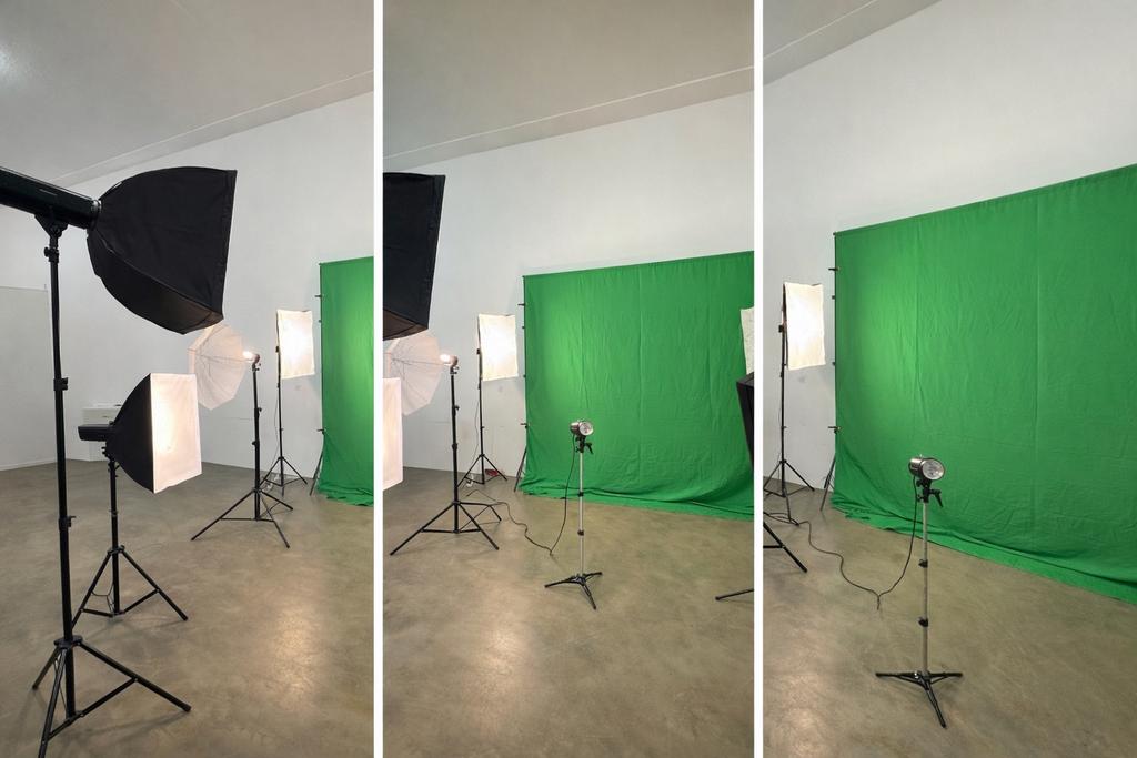 Fotostudio Rotterdam Zuid te huur—Green screen & verlichting, Ophalen, Zo goed als nieuw, Overige Merken, 8 keer of meer