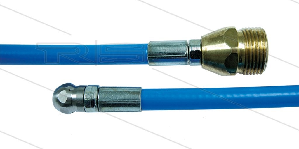Blauwe Rioolslang 20m met M22 Wartel 250 Bar, Auto diversen, Overige Auto diversen, Verzenden