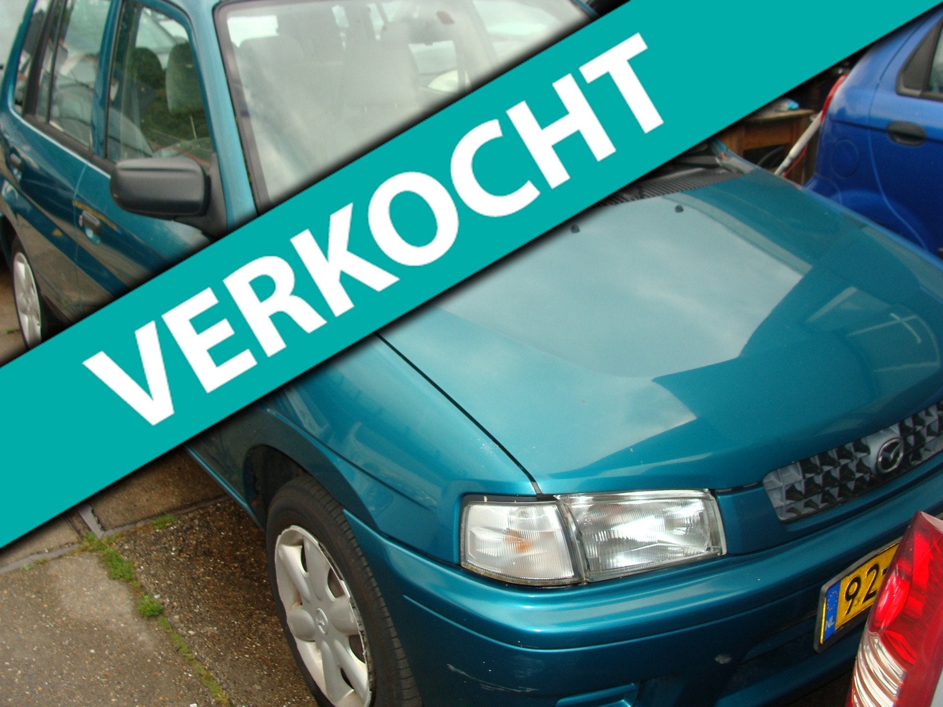 Mazda Demio 1.3 LX st bek (unieke km)nap apk, Auto's, 410 kg, 31 €/maand, Bedrijf, Dakrails