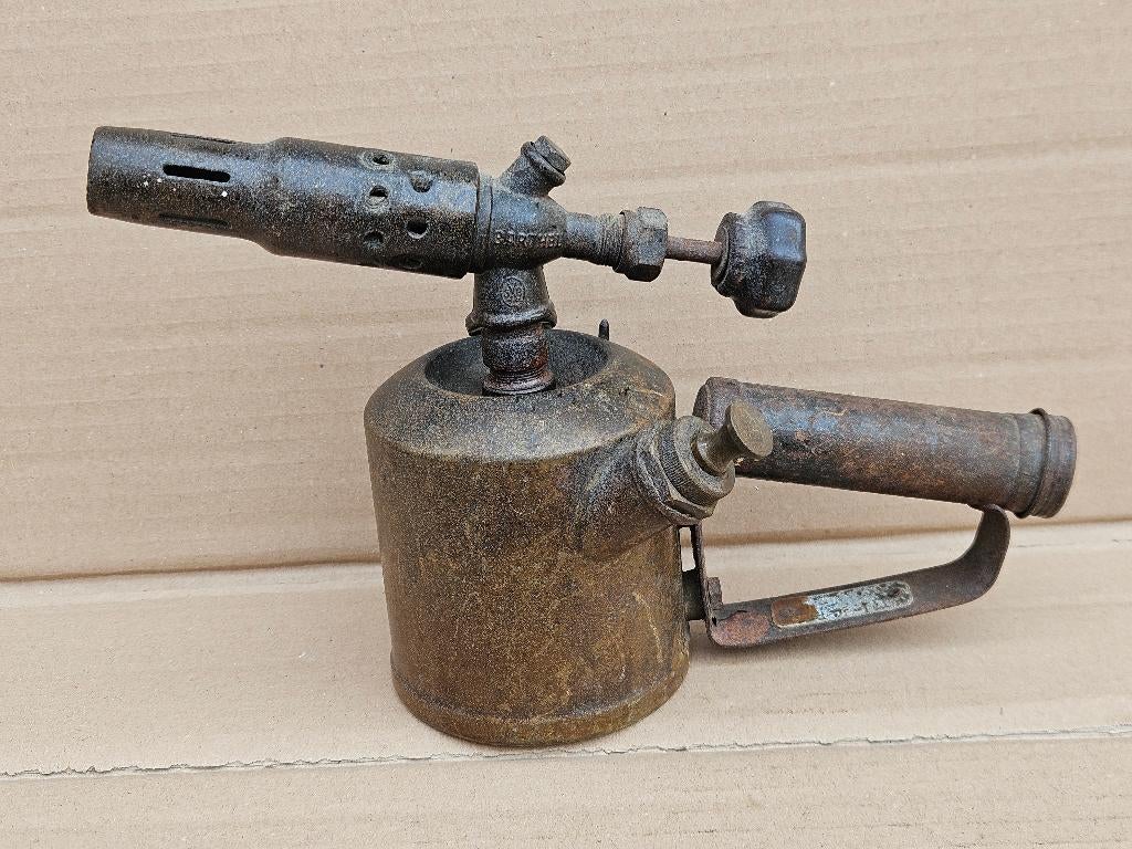 Antieke benzinebrander / verfbrandertje Lot nr. 15, Ophalen of Verzenden