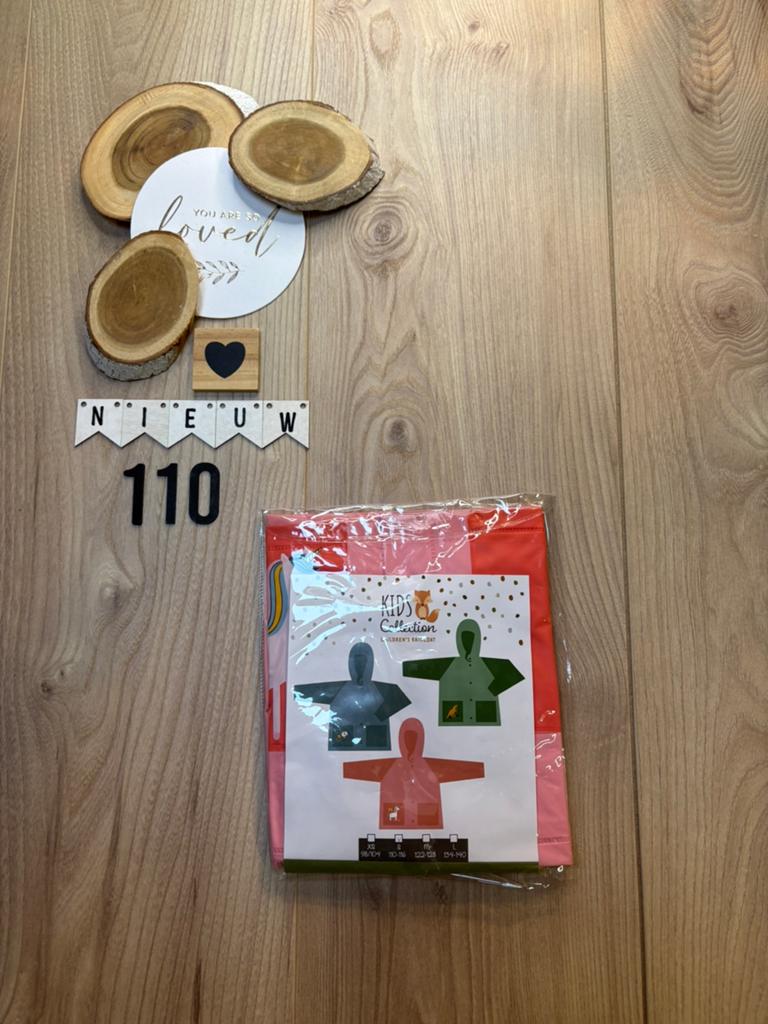 Meisje roze regenjas maat 110/116, Kinderen en Baby's, Ophalen of Verzenden, Nieuw, Meisje, Jas
