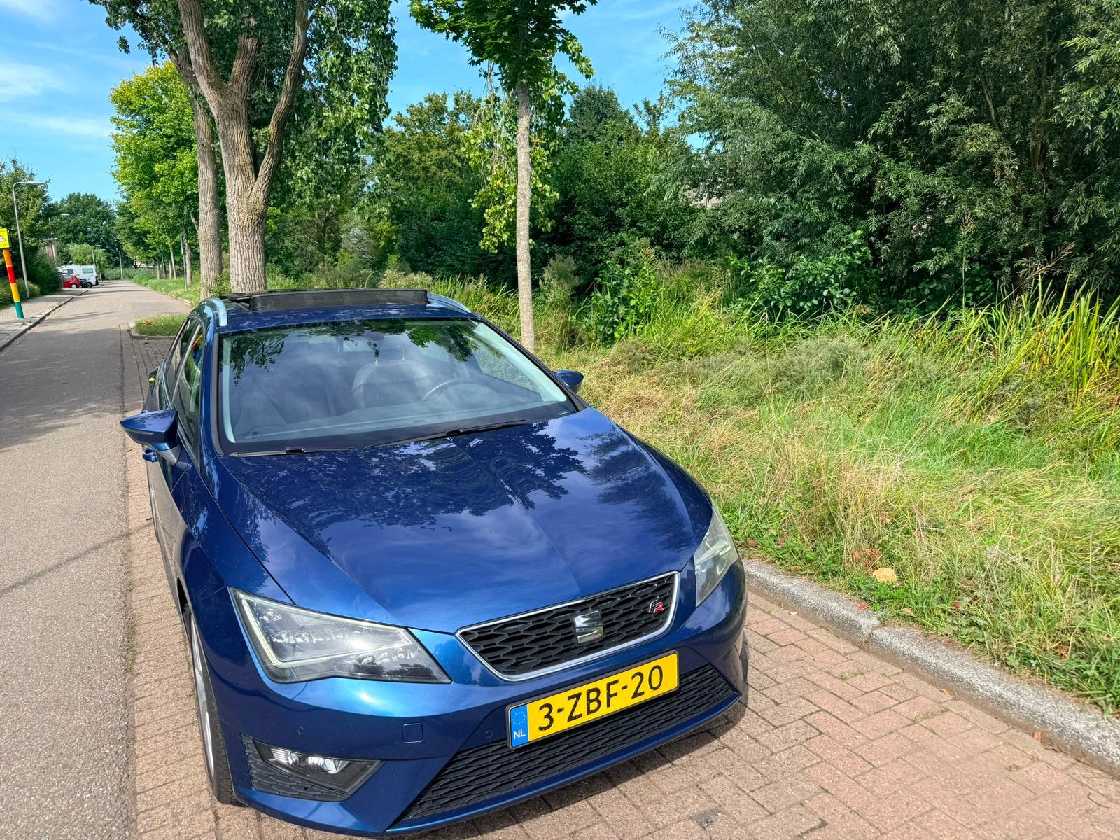 Seat Leon 1.4 TSI ACT 150pk 2014 Blauw, Auto's, 4 cilinders, Origineel Nederlands, Particulier, 149 pk