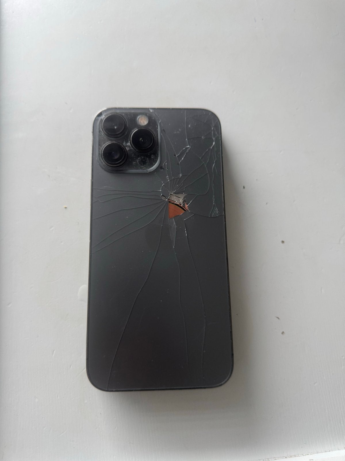 iPhone 13 Pro Max 256GB - Achterkant beschadigd, Telecommunicatie, 256 GB, Ophalen of Verzenden, IPhone 13 Pro Max, Zonder simlock