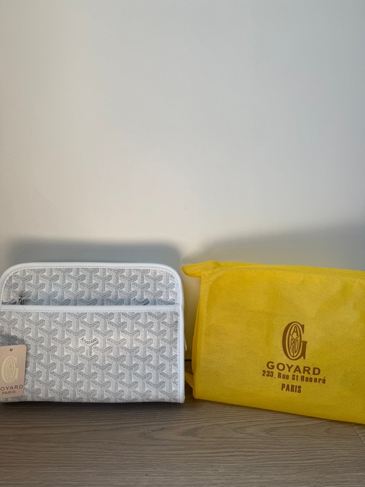 Goyard jouvence bag, Ophalen of Verzenden, Nieuw, Wit, Heer