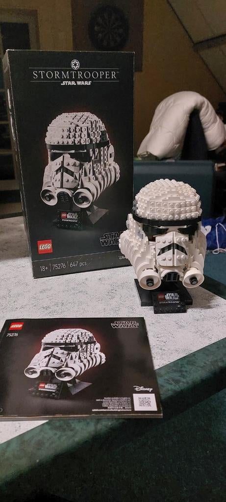 Lego Star Wars 75276 Stormtrooper helm, Ophalen of Verzenden, Gebruikt