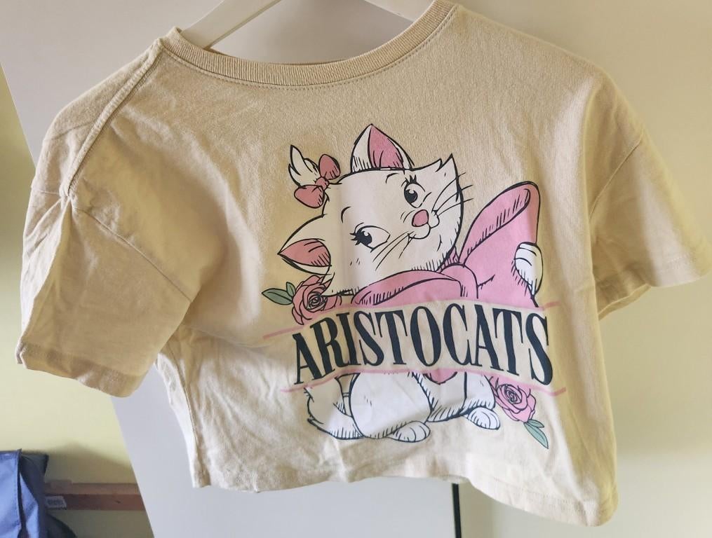 T-shirt Aristocats, maat XS, merk Disney, Kleding | Dames, Disney, Geel, Ophalen of Verzenden, Zo goed als nieuw