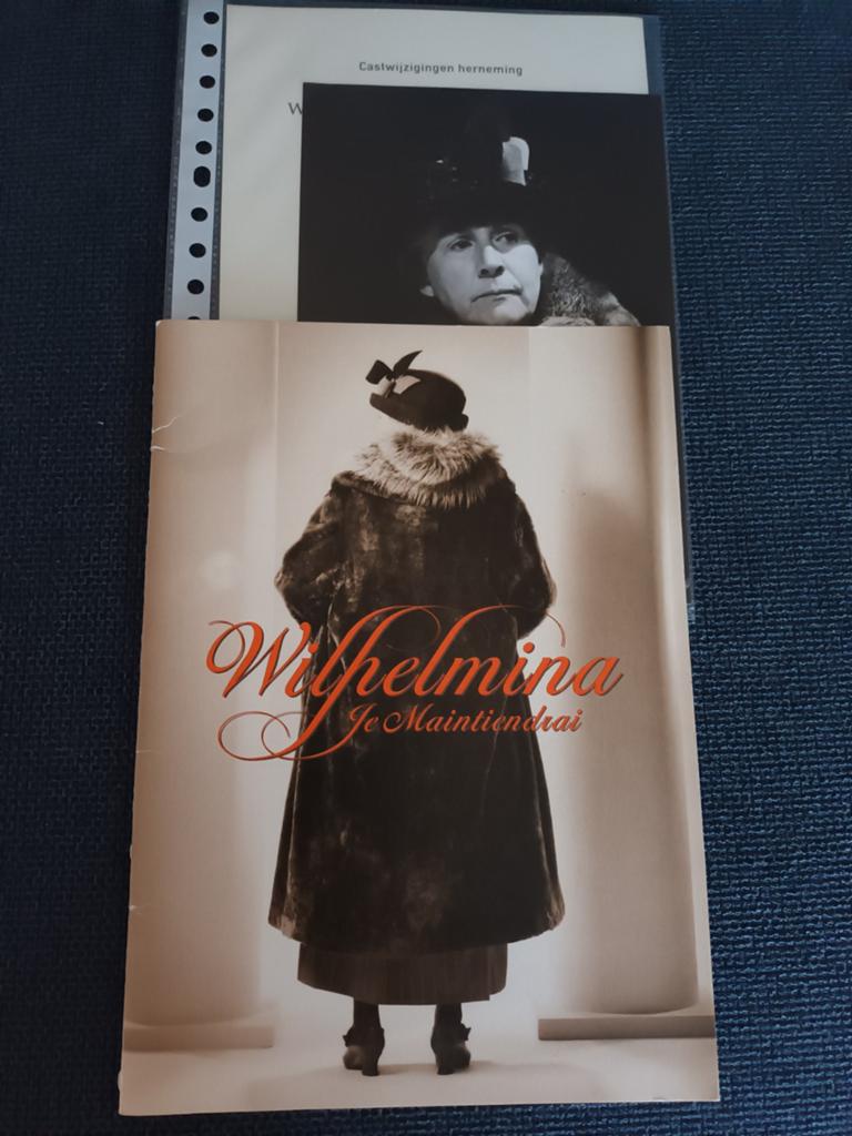 Wilhelmina . Je Maintiendrai, Ophalen of Verzenden