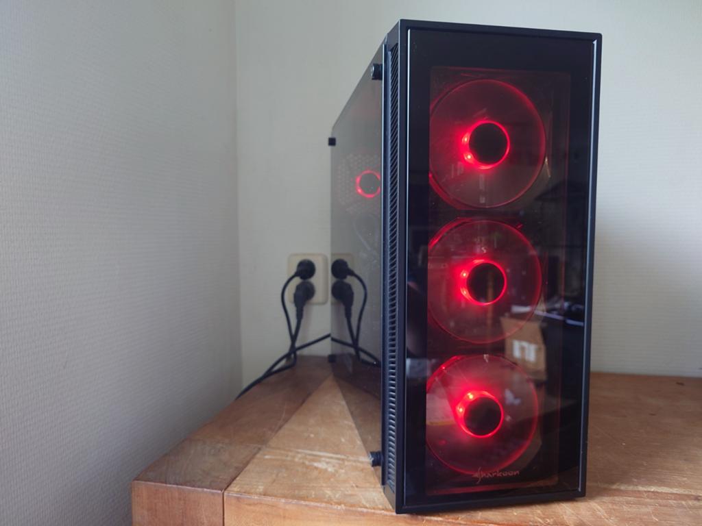 Game PC i7 6700K Vega 56 16GB DDR4 500GB SSD Win11, Computers en Software, Desktop Pc's, Zo goed als nieuw, 4 Ghz of meer, HDD