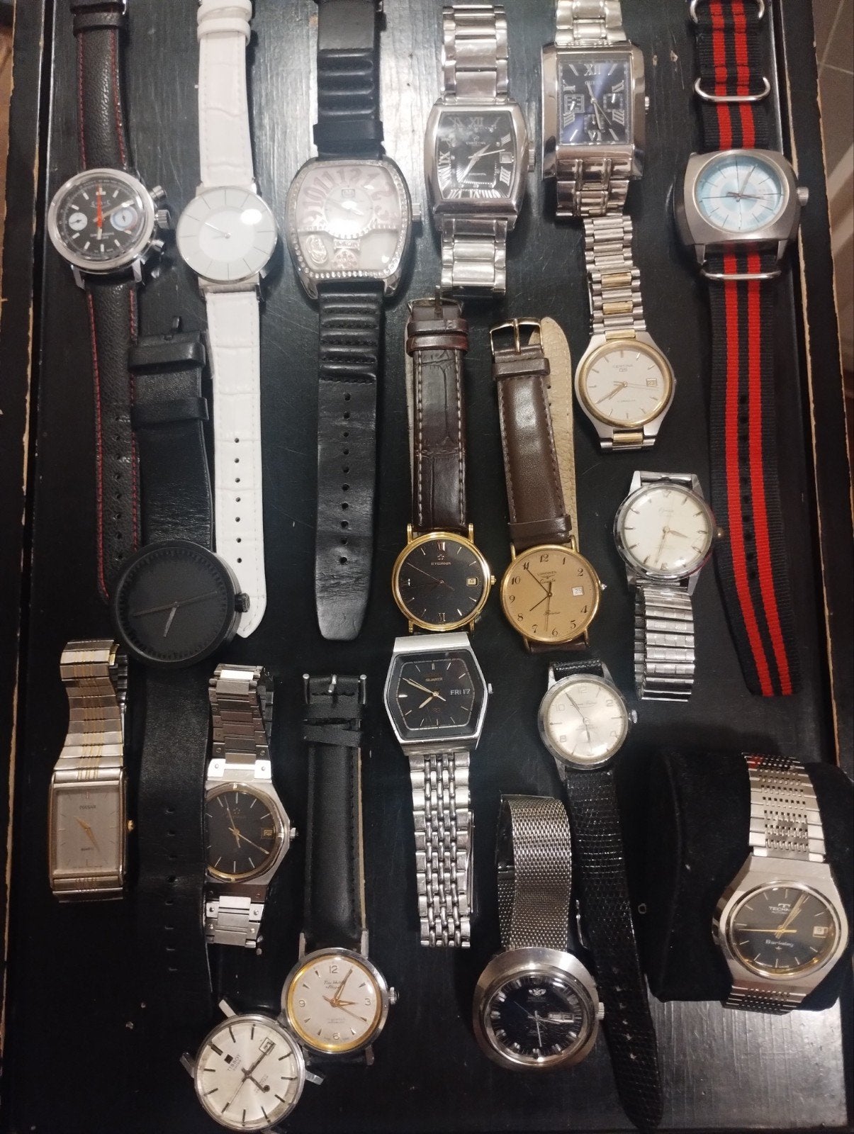 Horloges : wo Seiko, Enicar, Cyma, Longines, Baume & Mercier, Ophalen