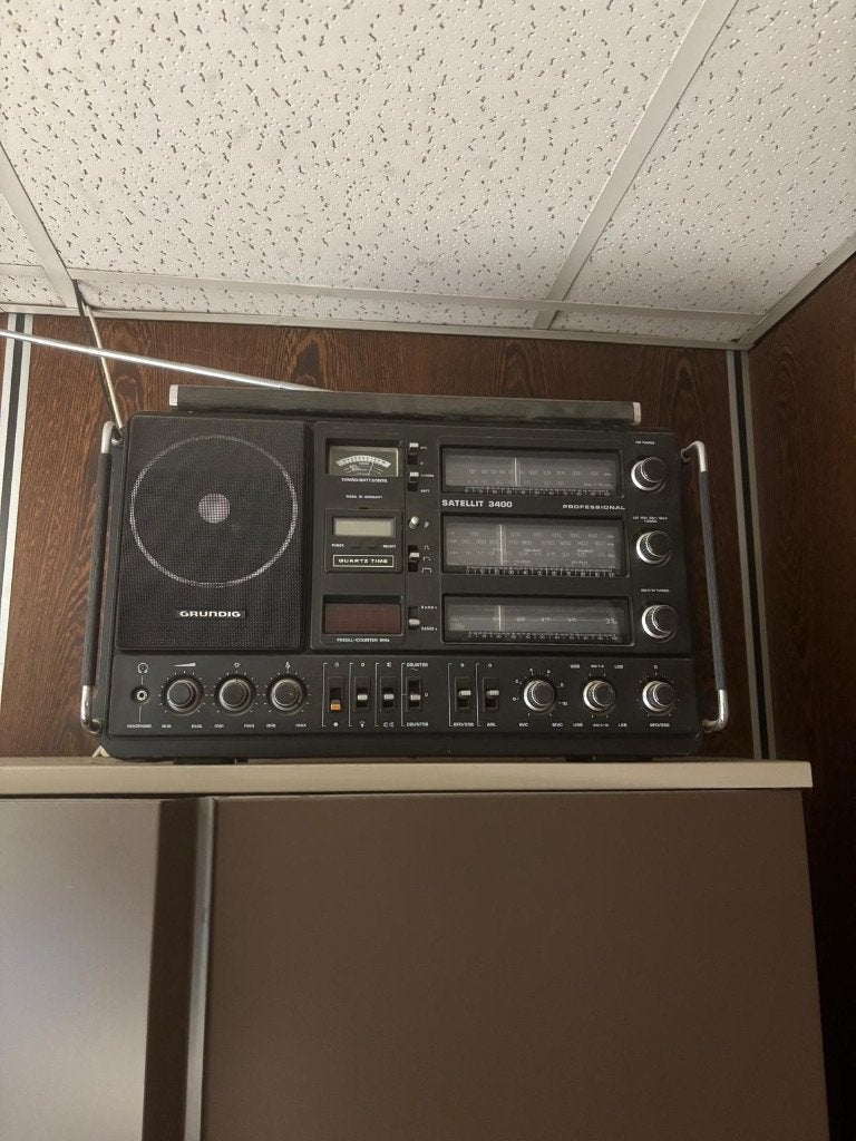 Grundig Satellit 3400 wereldontvanger, Audio, Tv en Foto, Ophalen, Gebruikt, Wereldontvanger