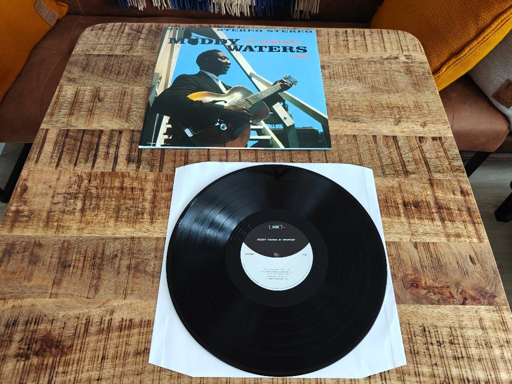 Muddy Waters - At Newport 1960 (reissue), Cd's en Dvd's, Vinyl | Jazz en Blues, LP, Inclusief binnenhoes, Ophalen of Verzenden