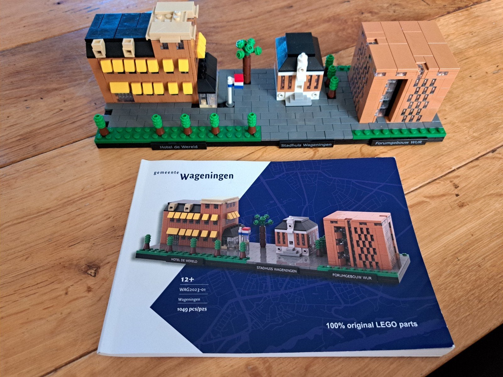 Lego maquette Wageningen, Overige thema's, Lego, Compleet, Ophalen of Verzenden