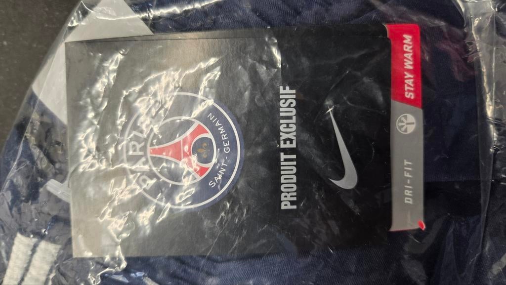 voor de verzamelaar Paris Saint germain vrije tijds pak nike, Maat 52/54 (L), Blauw, Nike, Nieuw