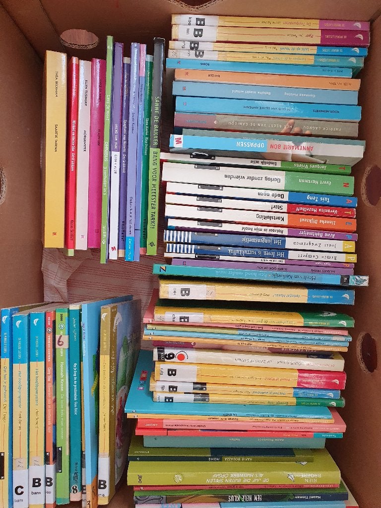 /   PENTA BASICS + LIJSTERS  + BOEKTOPPERS  Boeken, Ophalen, Gelezen