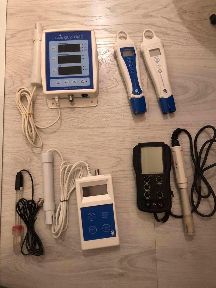Bluelab hanna ph meter ec meter kweekspullen, Ophalen of Verzenden, Nieuw