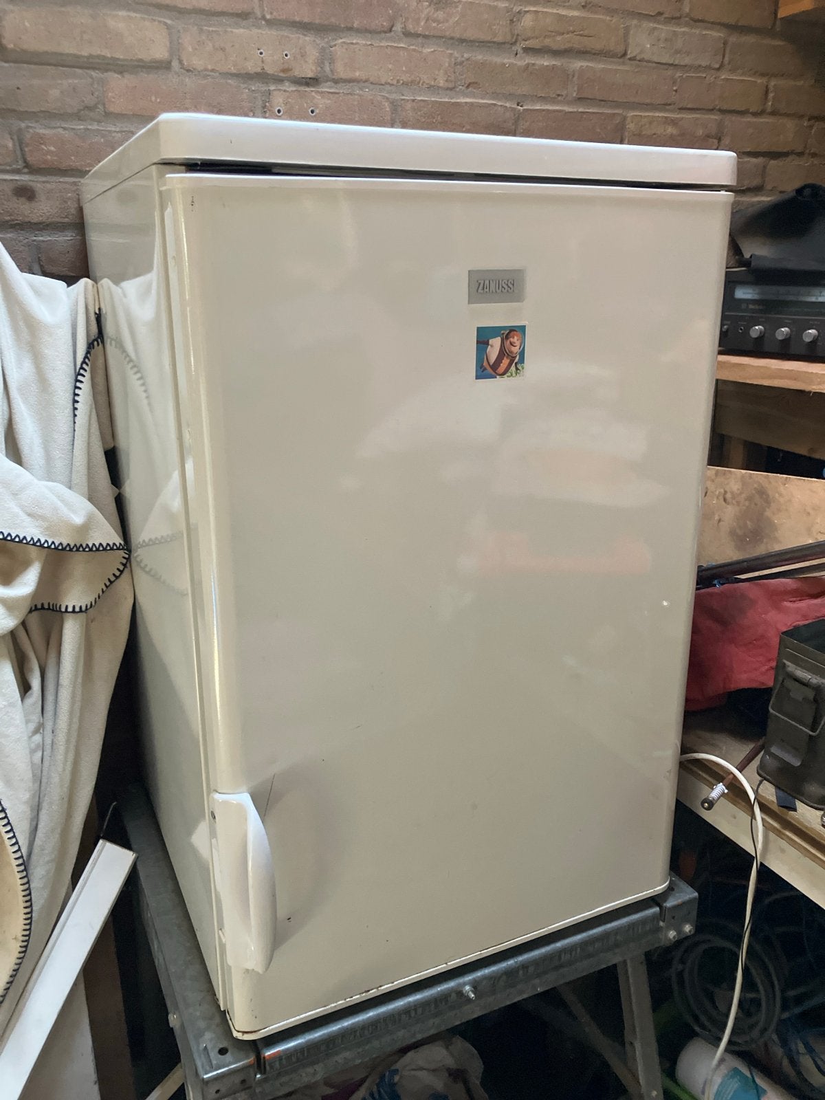 Zanussi koelkast tafelmodel, 75 tot 100 liter, 45 tot 60 cm, Ophalen, 85 tot 120 cm