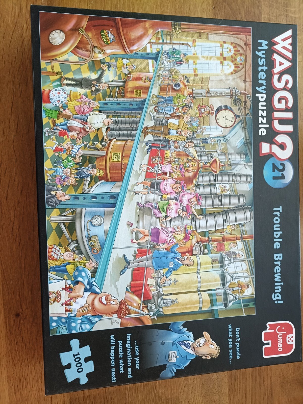 Wasgij mystery puzzle nr 21, Ophalen of Verzenden, 500 t/m 1500 stukjes, Zo goed als nieuw, Legpuzzel