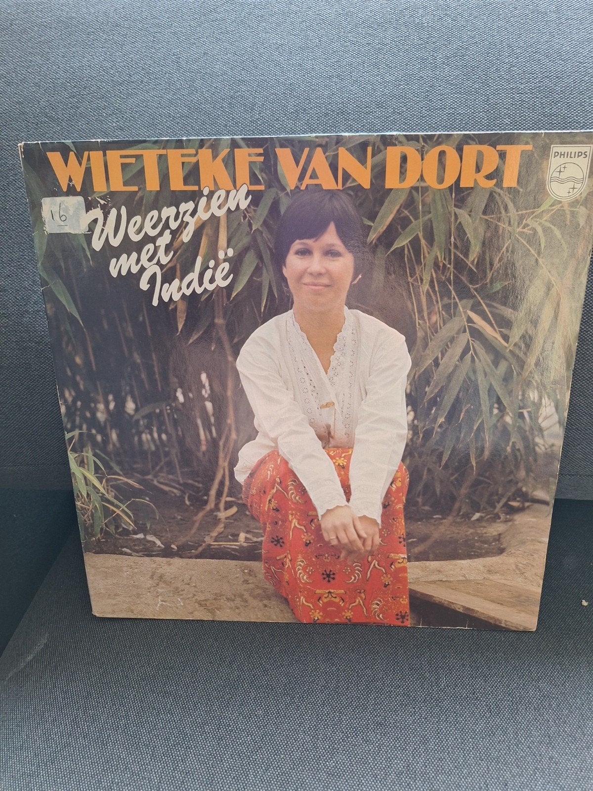 Wieteke van Dort - Weerzien met Indië LP (Philips), Cd's en Dvd's, LP, Gebruikt, Overige genres, Ophalen of Verzenden