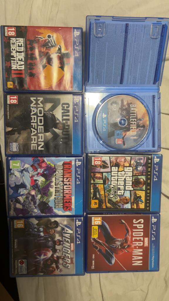 Ps4 games - Zo goed als nieuw, Spelcomputers en Games, Games | Sony PlayStation 4, 1 speler, Zo goed als nieuw, Vanaf 16 jaar