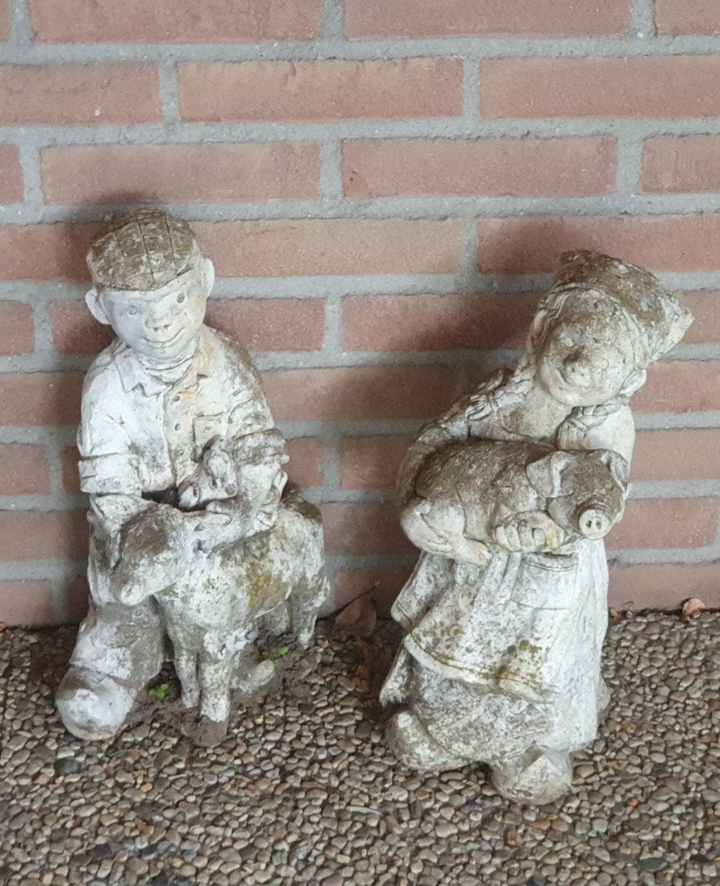 Boer en boerin, Ophalen