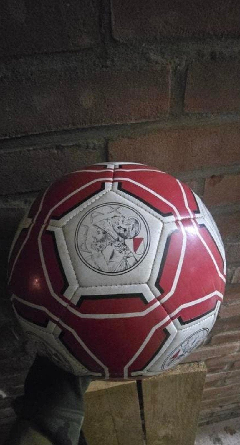 Ajax Voetbal - Rood/Wit met Clublogo, Ophalen of Verzenden