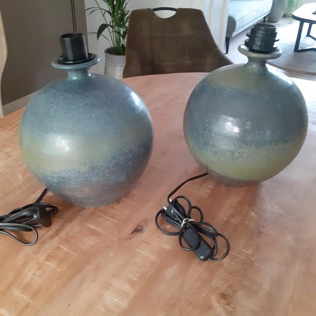 Vazenlampen, Huis en Inrichting, Lampen | Tafellampen, Ophalen of Verzenden, Zo goed als nieuw, Minder dan 50 cm