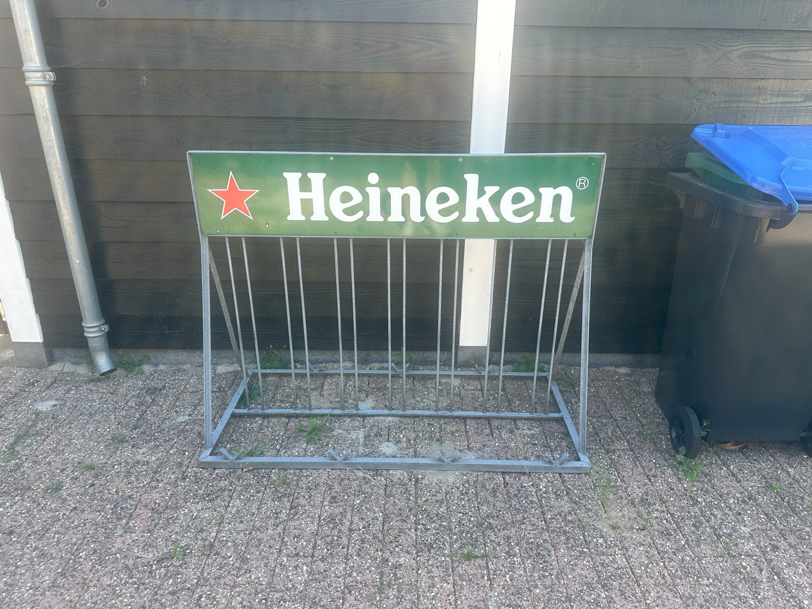 Origineel Heineken fietsenrek - Gebruikt, Ophalen, Gebruikt