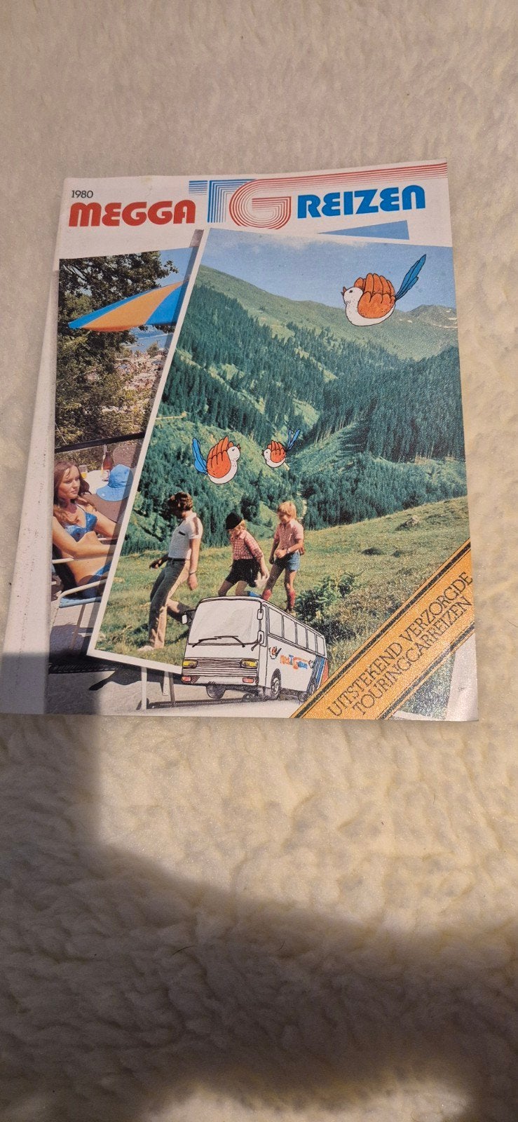 Megga Reizen Brochure 1980 - Oostenrijk, Europa, Ophalen of Verzenden, Brochure, Gelezen