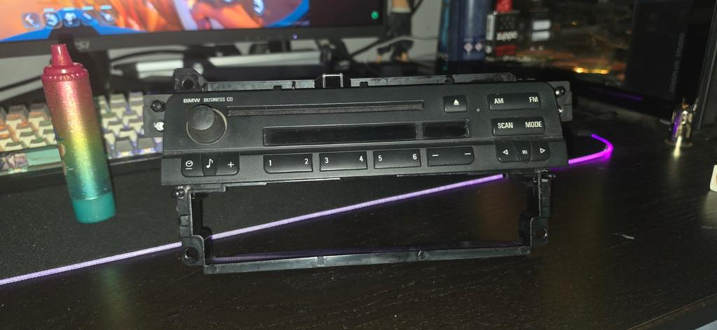 Bmw e46 radio met frame, Ophalen of Verzenden, Onbekend
