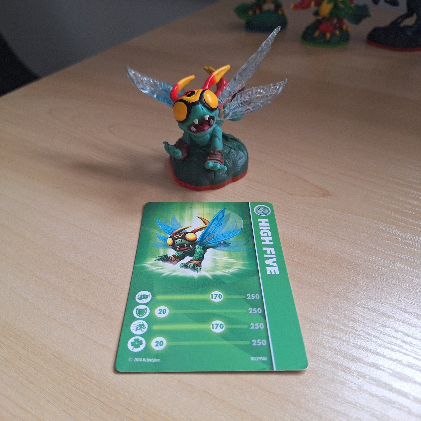 High five + kaart skylanders, Avontuur en Actie, Gebruikt, 2 spelers, Ophalen of Verzenden