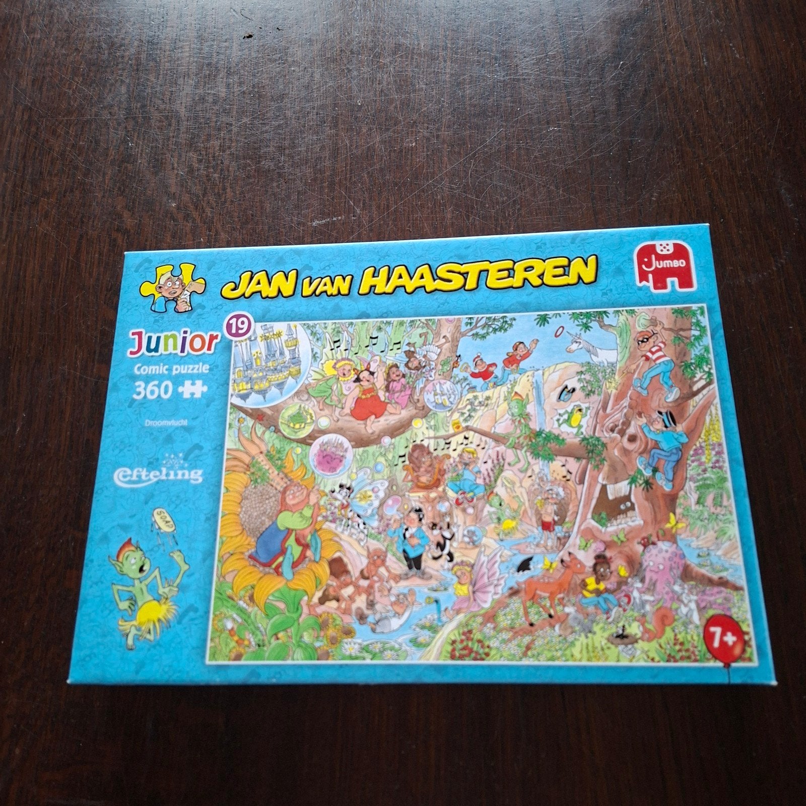 Jan van Haasteren junior puzzel, Ophalen of Verzenden, Meer dan 50 stukjes, Zo goed als nieuw, 6 jaar of ouder