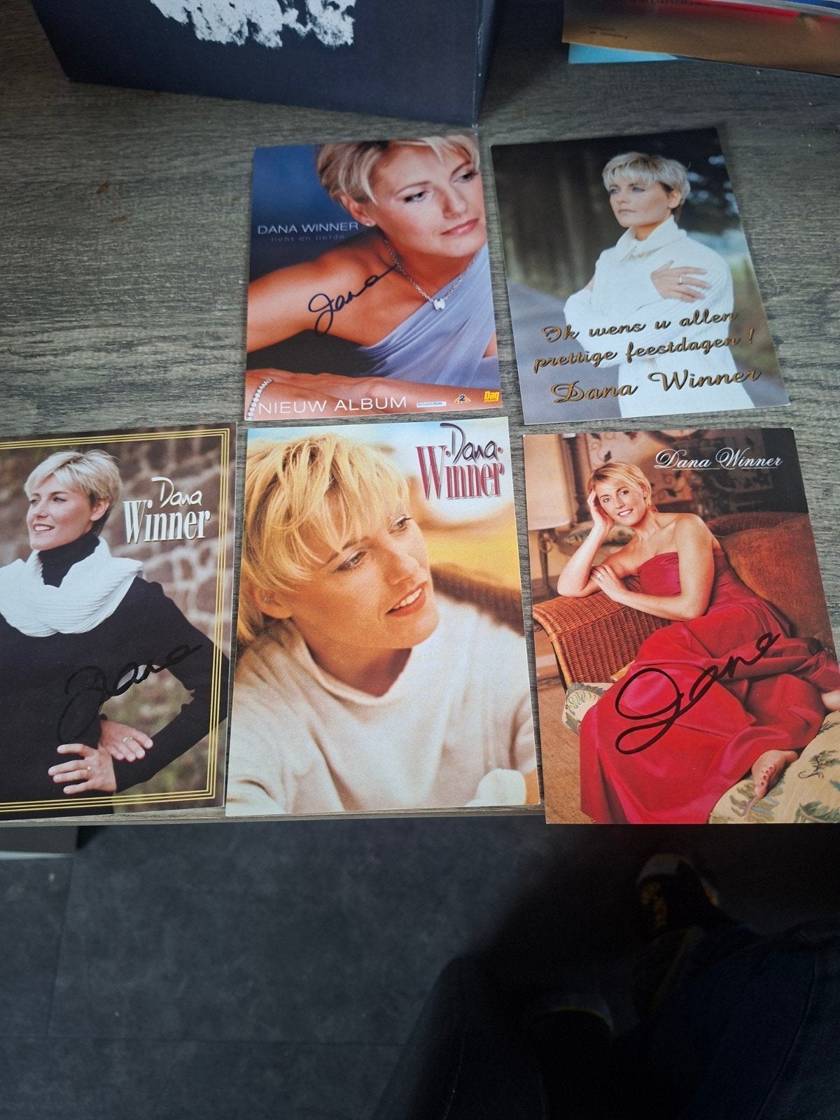 fotokaarten van Dana Winner, Ophalen of Verzenden