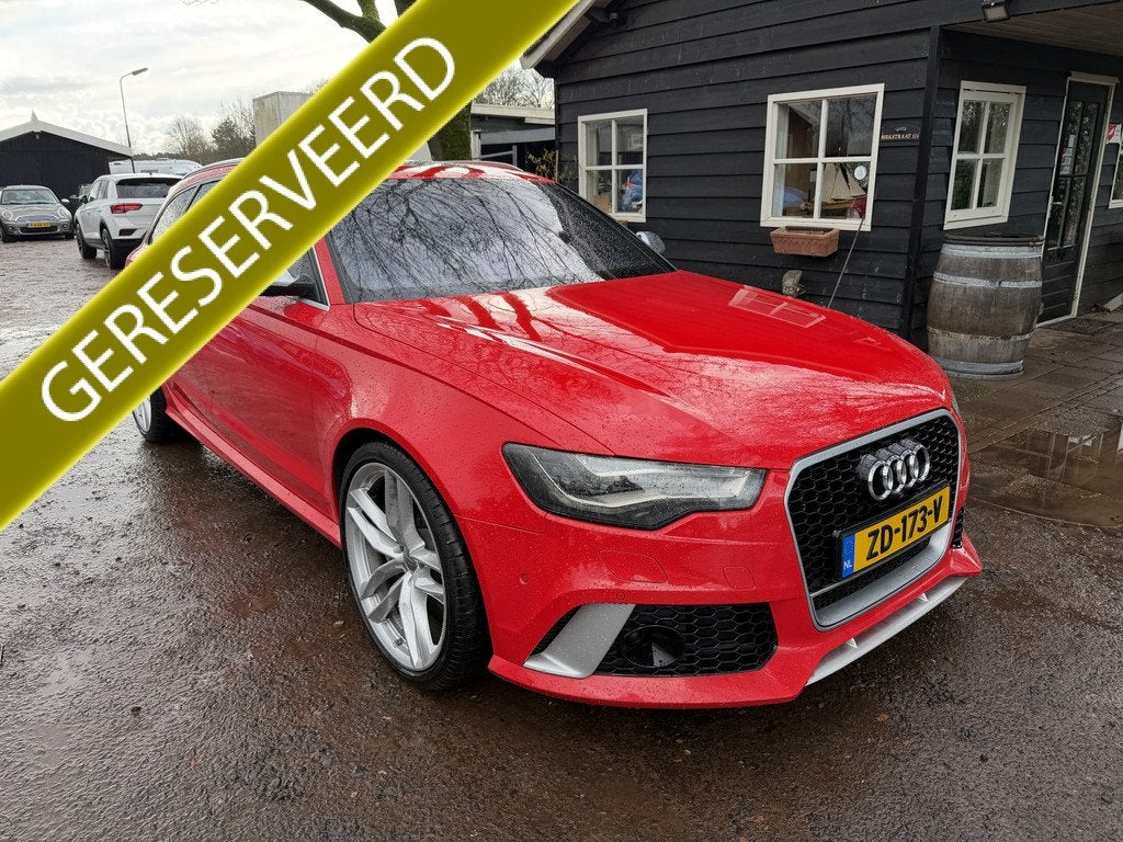 Audi A6 Avant 4.0 TFSI RS 6 67.xxxkm!|MISANO.ROOD|B&O|PANO|K, Auto's, Audi, Automaat, Euro 5, Gebruikt, 8 cilinders
