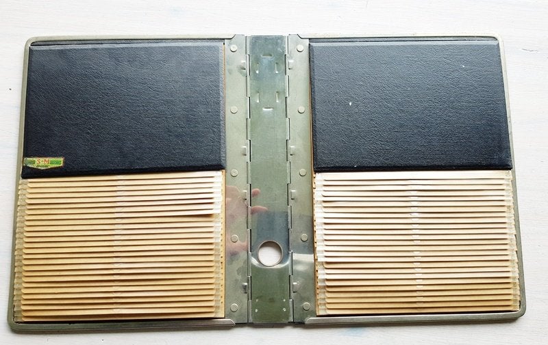 Vintage SI-MEER Zichtbaar Record Boek Ahrend Globe Hilversum, Ophalen of Verzenden, Gebruikt