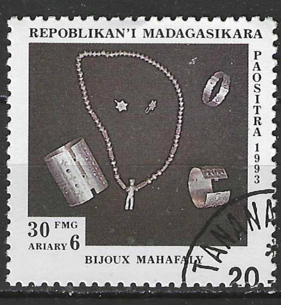 Madagascar 1994 - Yvert 1324 - Vakmanschap (ST), Verzenden, Overige landen, Gestempeld