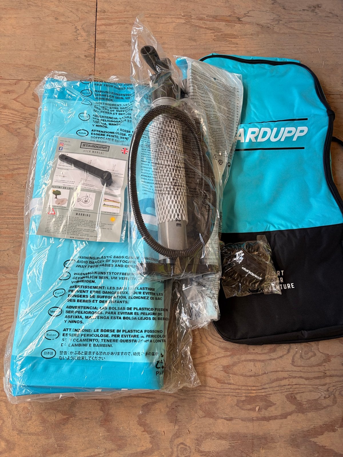 Zo goed als nieuw Stardupp SUP board - Ideaal tot 130 kg