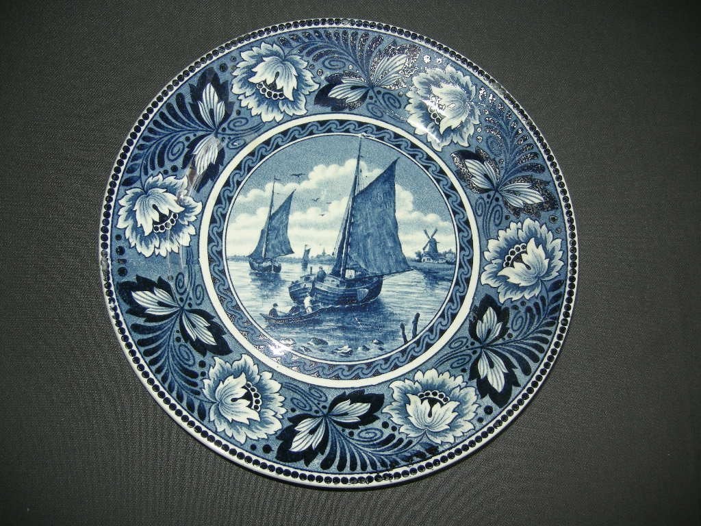 Societe Ceramique Hollandia wandborden, Antiek en Kunst, Ophalen of Verzenden