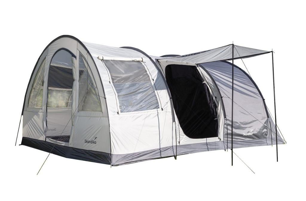 Skandika Simo 4 pers. tunneltent - Zo goed als nieuw, Ophalen, Zo goed als nieuw, Tot en met 4