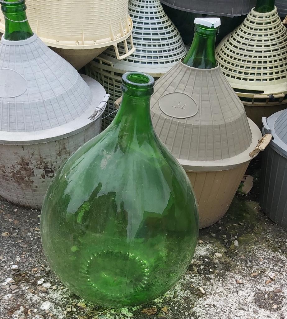 fles flessen decoratie, Ophalen