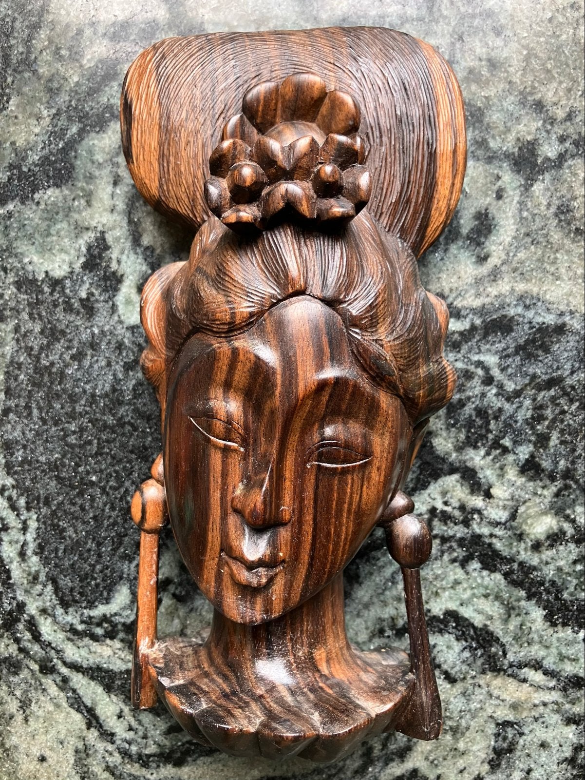 Art Deco coromandel vrouwen portet, Nederlands Indie., Art deco, Ophalen of Verzenden, Handgemaakt, Wanddecoratie