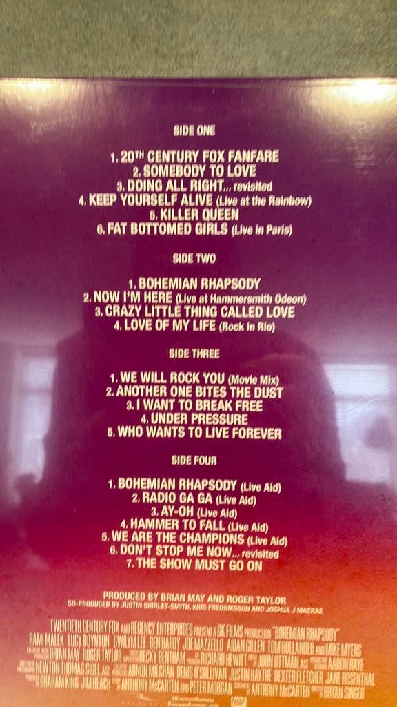 Queen — Bohemian Rhapsody, Cd's en Dvd's, 2010 - 2019, Geseald, Ophalen of Verzenden, 12 inch