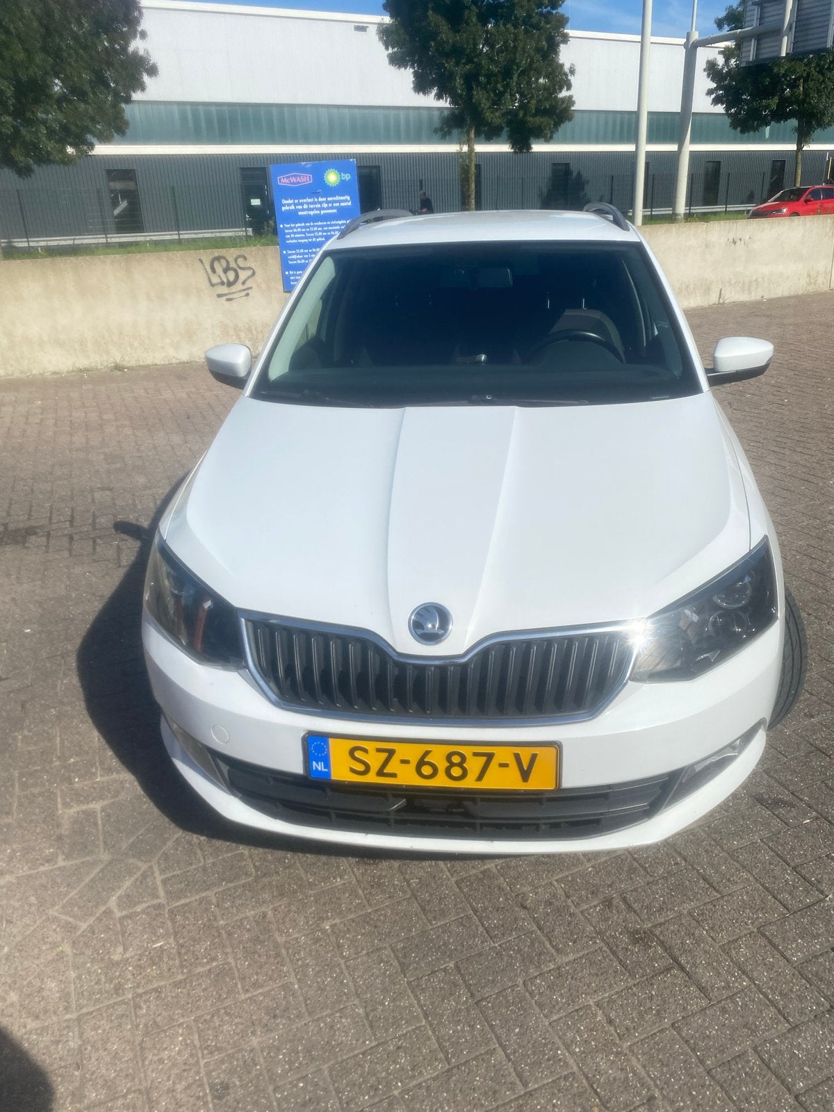 Skoda Fabia 1.0 TSI Greentech 95pk 2018 Wit, Auto's, Voorwielaandrijving, 40 €/maand, 95 pk, Origineel Nederlands
