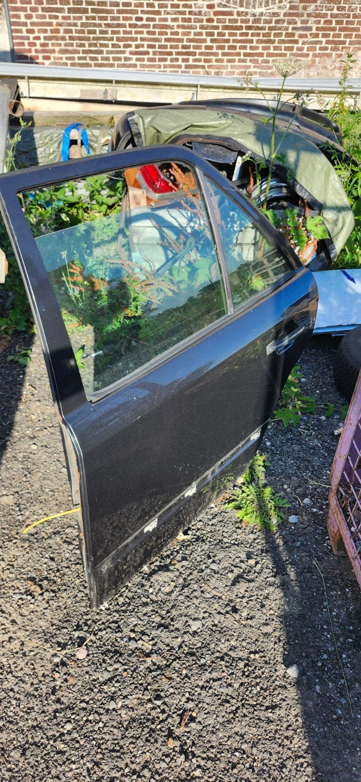 Deur linksachter mercedes w124 zonder roest, Auto-onderdelen, Ophalen