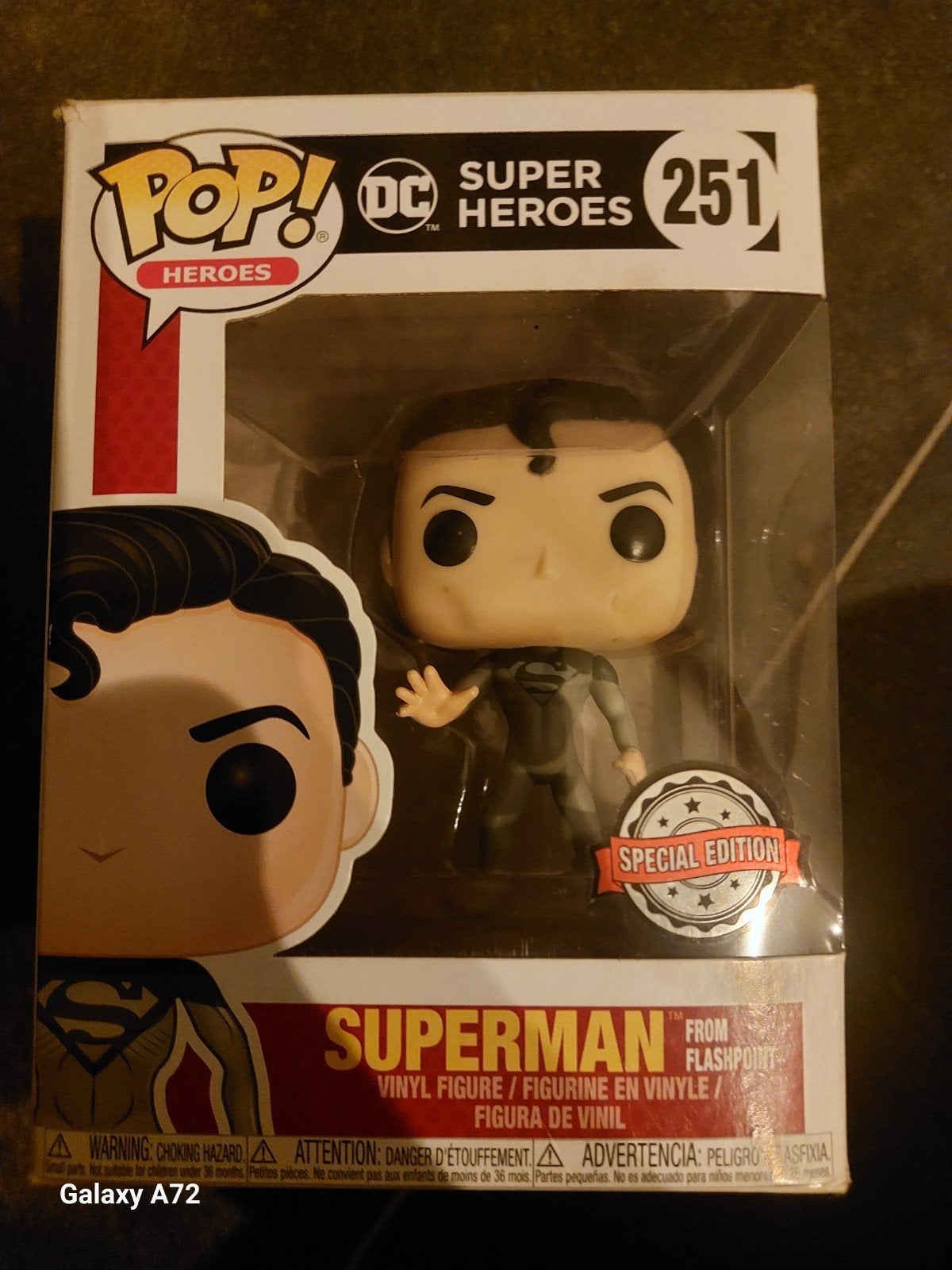 Superman (special edition) funko pop, Ophalen of Verzenden, Zo goed als nieuw