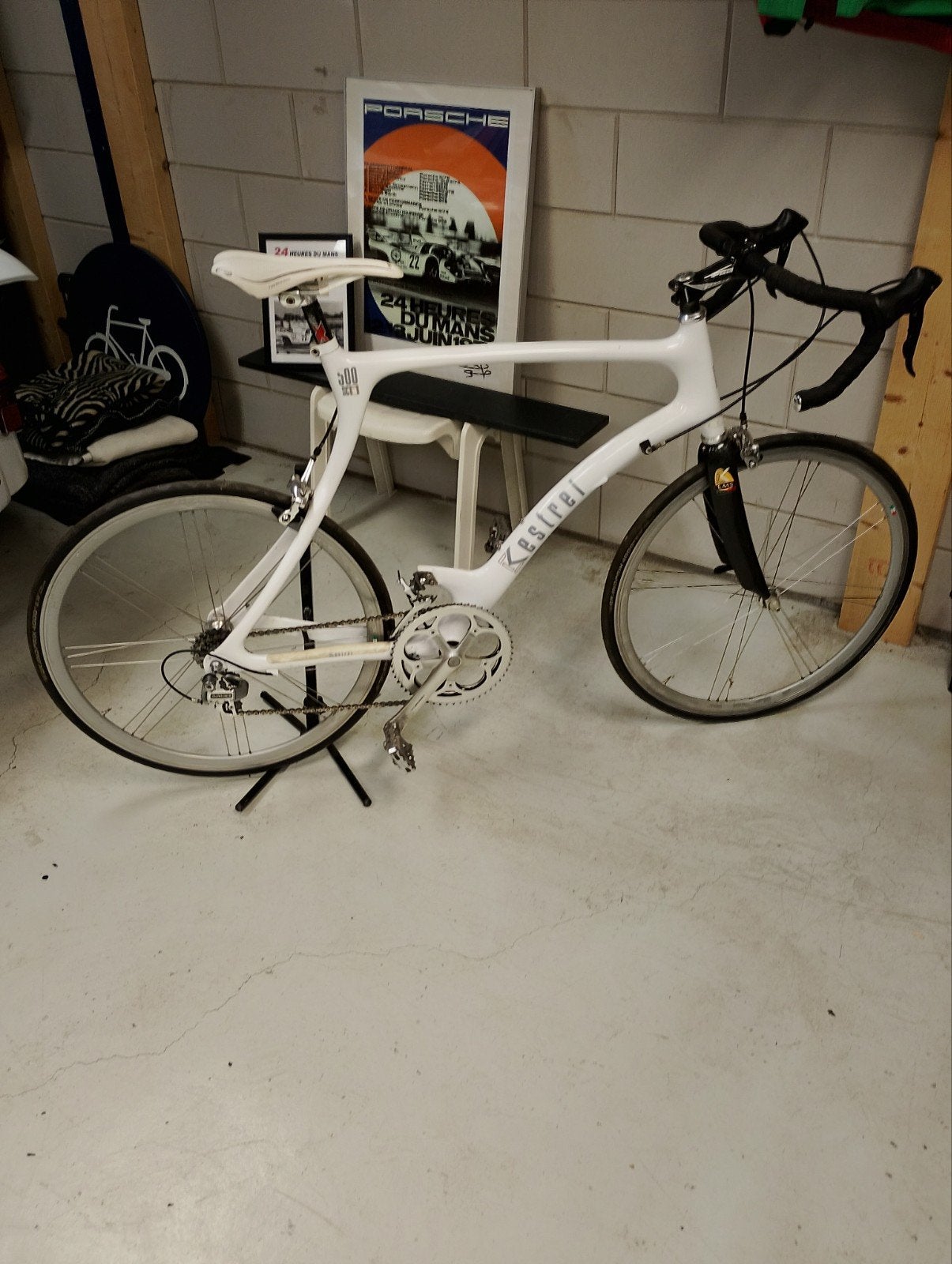 Unieke Kestrel 500 sci., Gebruikt, Carbon, 57 tot 61 cm, Meer dan 20 versnellingen