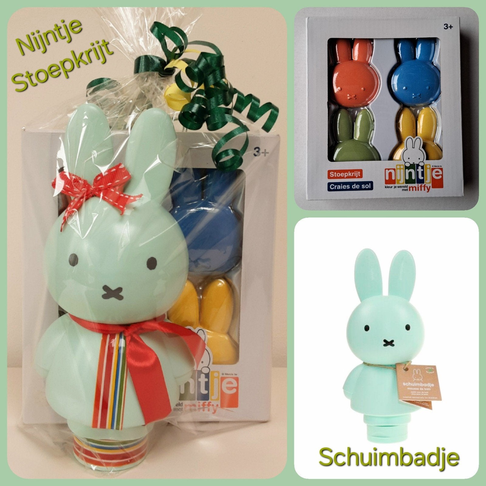 Cadeaupakket met Nijntje stoepkrijt en Nijntje badschuim, Ophalen of Verzenden, Nieuw